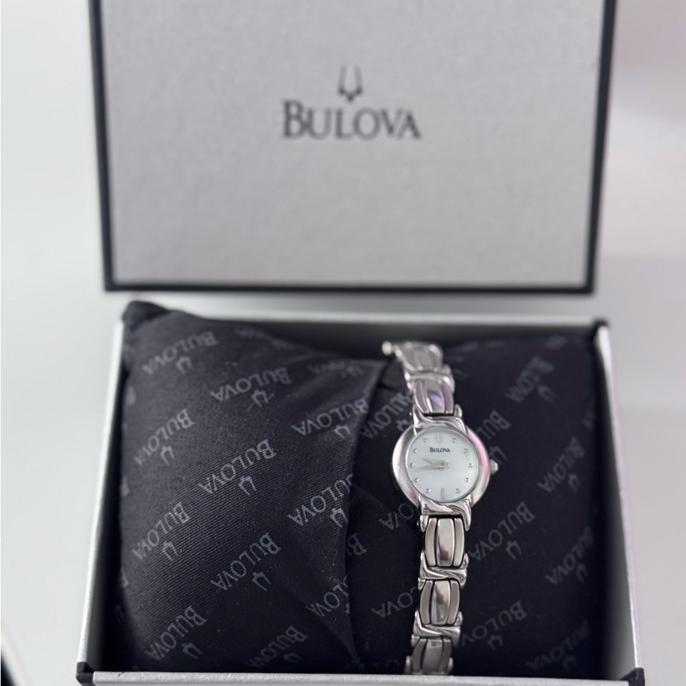 Bulova Women's Silver-Tone Watch